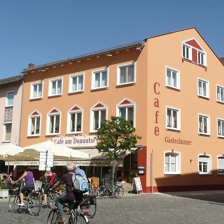 Cafe Am Donautor Hotel Kelheim Kültér fotó
