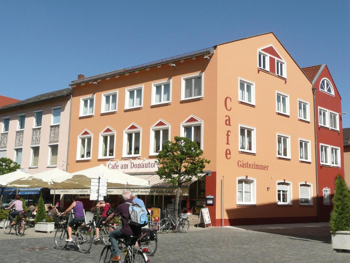 Cafe Am Donautor Hotel Kelheim Kültér fotó